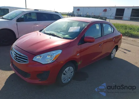 2018 Mitsubishi Mirage G4 Es z USA, uszkodzony, nr VIN ML32F3FJ0JHF08387
